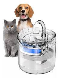 BEBEDERO MASCOTAS TRANSPARENTES