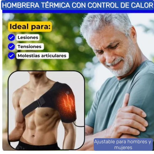 Hombrera Térmica  Eléctrico 3 Niveles Calor